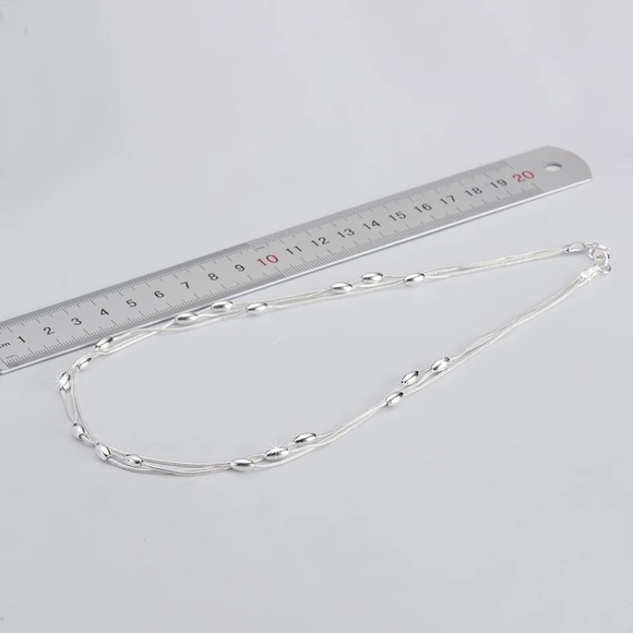 925 sterling silver Charms beads Necklace for women luxury fashion party - Picture 5 of 6